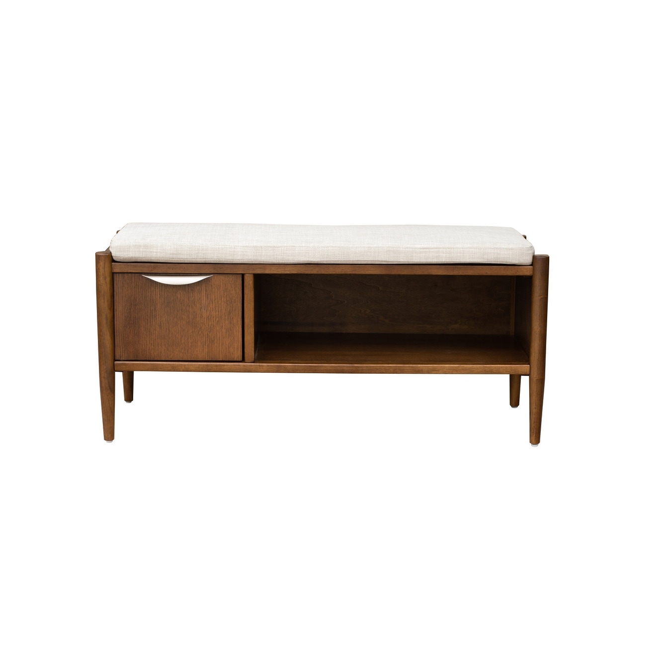 INK+IVY Arcadia Mid-Century Storage Bench - 42"W