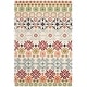 preview thumbnail 11 of 17, SAFAVIEH Handmade Wyndham Reinolde Modern Wool Rug 6' x 9' - Ivory/Multi - Rectangle