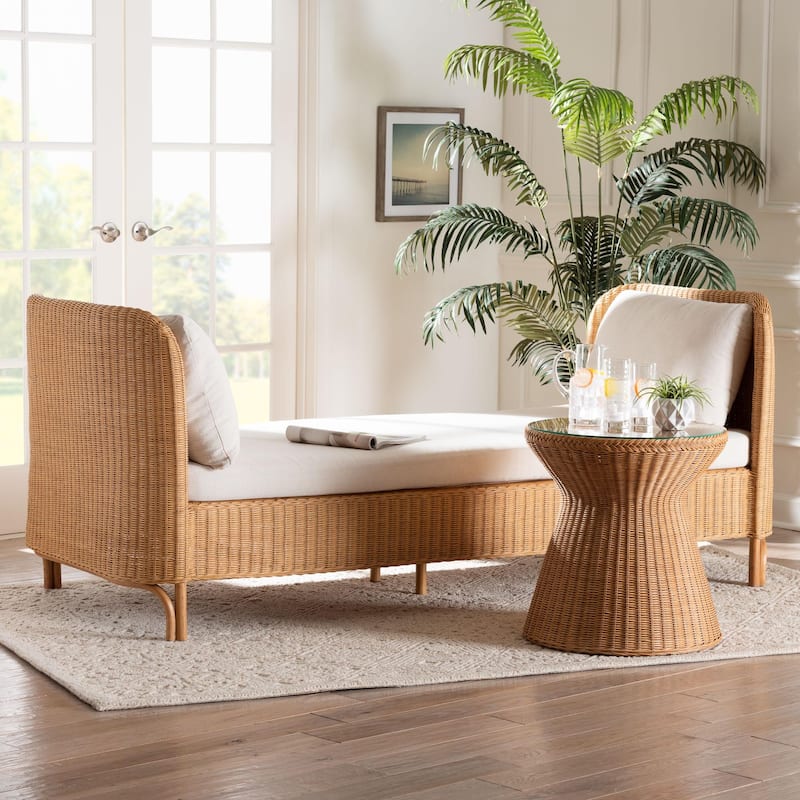 Diva Bohemian Light Honey Rattan Daybed