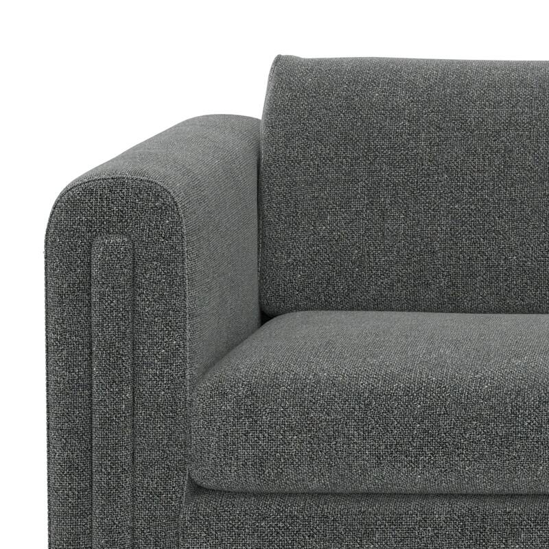 WYNDENHALL Drayton 84" Wide Contemporary Sofa in Tightly Woven Performance Fabric - 84" W x 38" D x 30" H,
