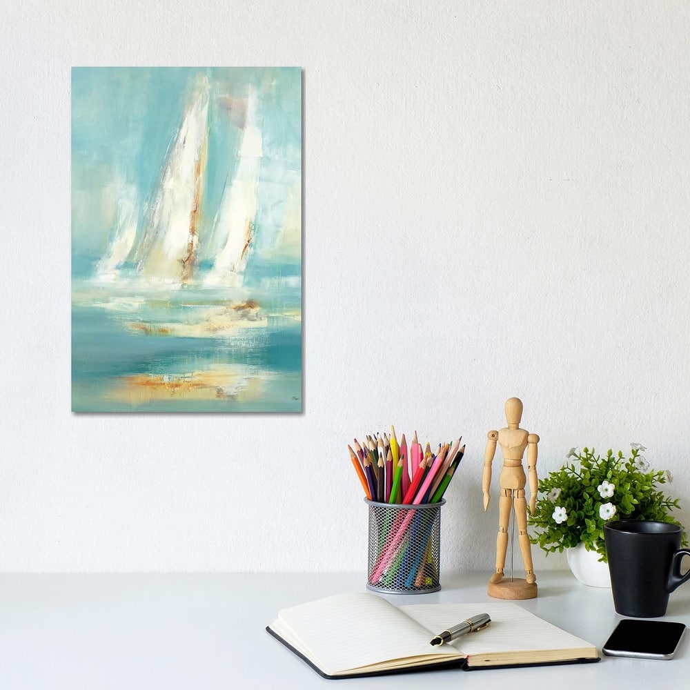 iCanvas "Sail With Me" by Lisa Ridgers Canvas Print
