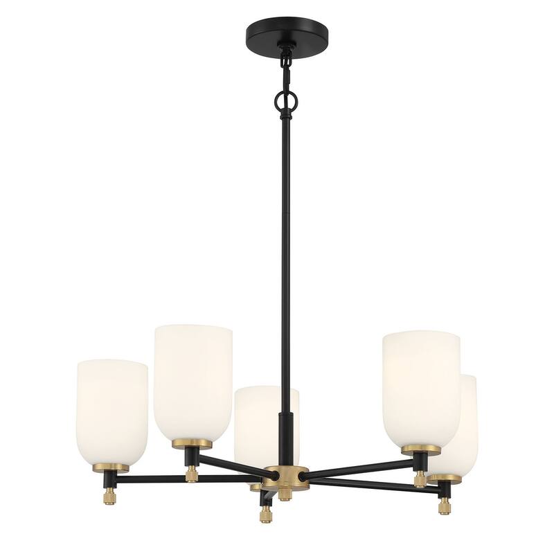 Craftmade 60325 Council 5 Light 25" Wide Chandelier