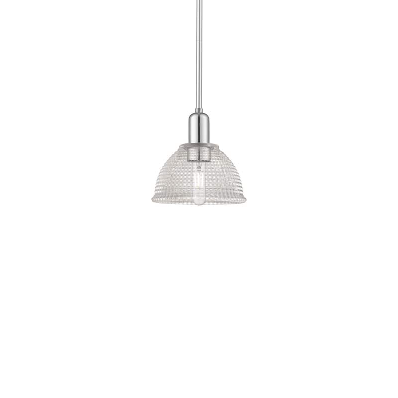 Innovations Lighting 716-1S-9-8 Arietta Pendant Arietta 8" Wide Mini - Polished Chrome / Clear