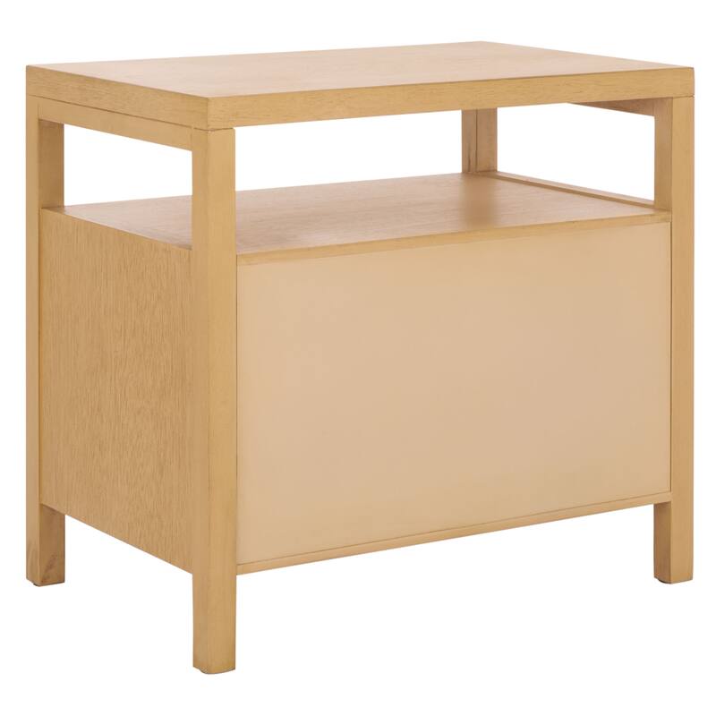 SAFAVIEH Home Maruba 2-Drawer 1 Shelf Nightstand