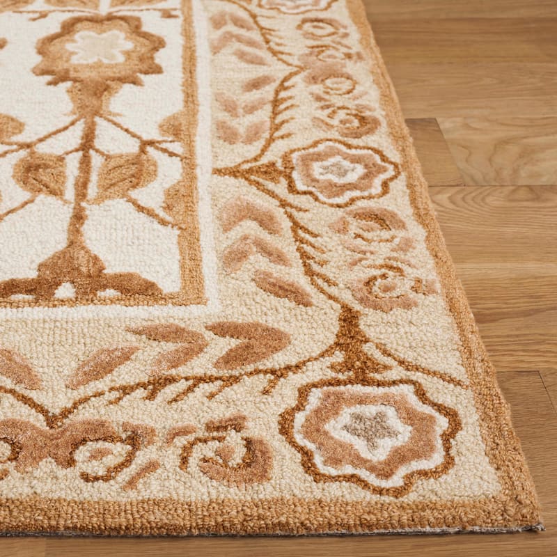 SAFAVIEH Handmade Earthly Treasure Aurelija Traditional Wool Rug