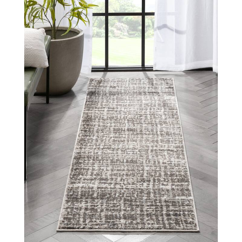 Well Woven Verity Zia Striation Modern Abstract Area Rug