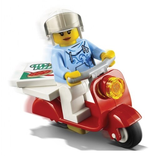 lego city pizza auto
