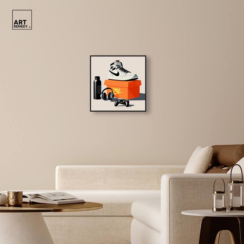 Important Sneaker Accessories Canvas by Art Remedy
