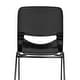 preview thumbnail 13 of 19, Ergonomic Heavy-Duty Flex Comfort Classroom Stack Chair - 17.5"W x 20.25"D x 32.5"H