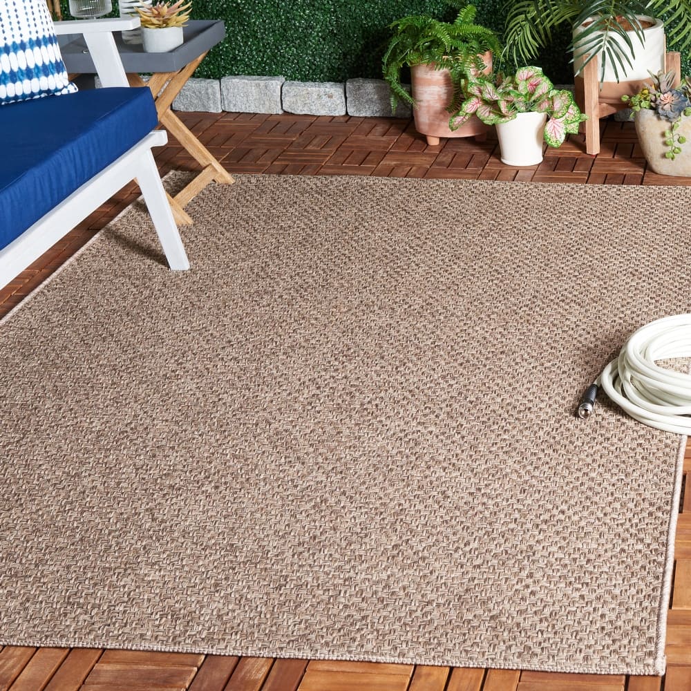 SAFAVIEH Sisal All-Weather Zhanat Transitional Indoor/Outdoor Rug