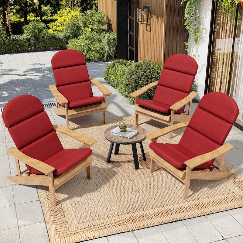 Outdoor Adirondack Chairs Cushion with Sunbrela Fabric