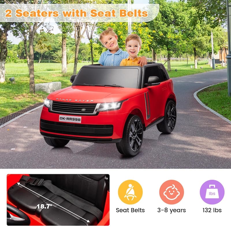 24V Kids Ride on Truck Car 2 Seater