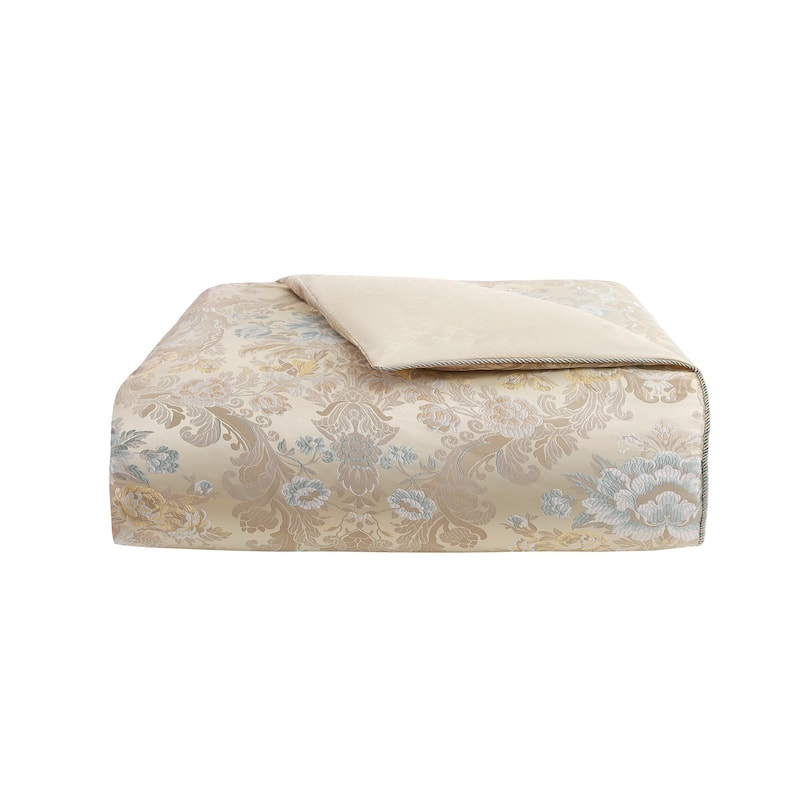 Brona 8 Piece Blue Comforter Set