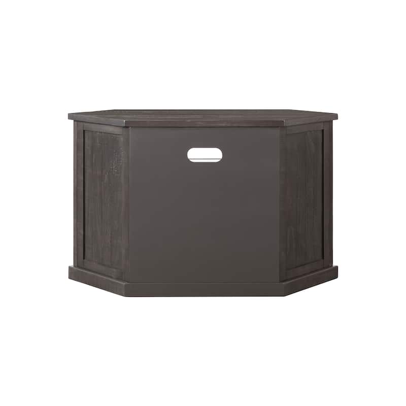 The Gray Barn Danebury Rustic 50-inch Solid Wood Corner TV Stand
