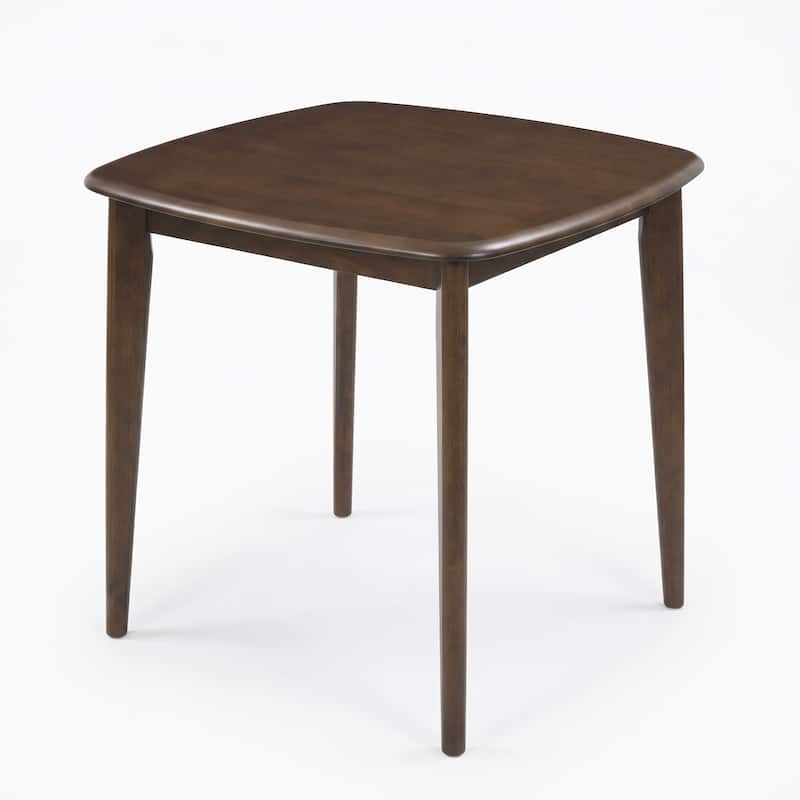 Christopher Knight Home - Aurora Mid-Century Modern Solid Rubberwood Counter Table with Square Top