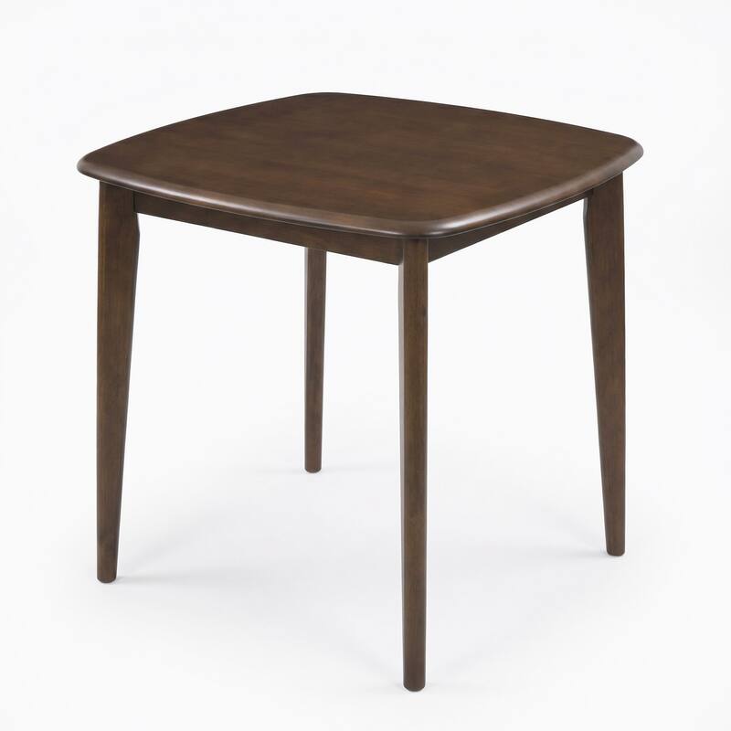 Christopher Knight Home - Modern 5-Piece Rubberwood Counter Height Dining Set with 4 Upholstered Rope Back Stools