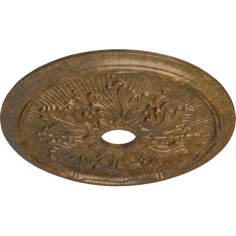 23 3/4"OD x 3 5/8"ID x 1 7/8"P Luton Leaf Ceiling Medallion
