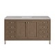 preview thumbnail 45 of 51, James Martin Vanities Chicago 60" Single Vanity, Whitewashed Walnut