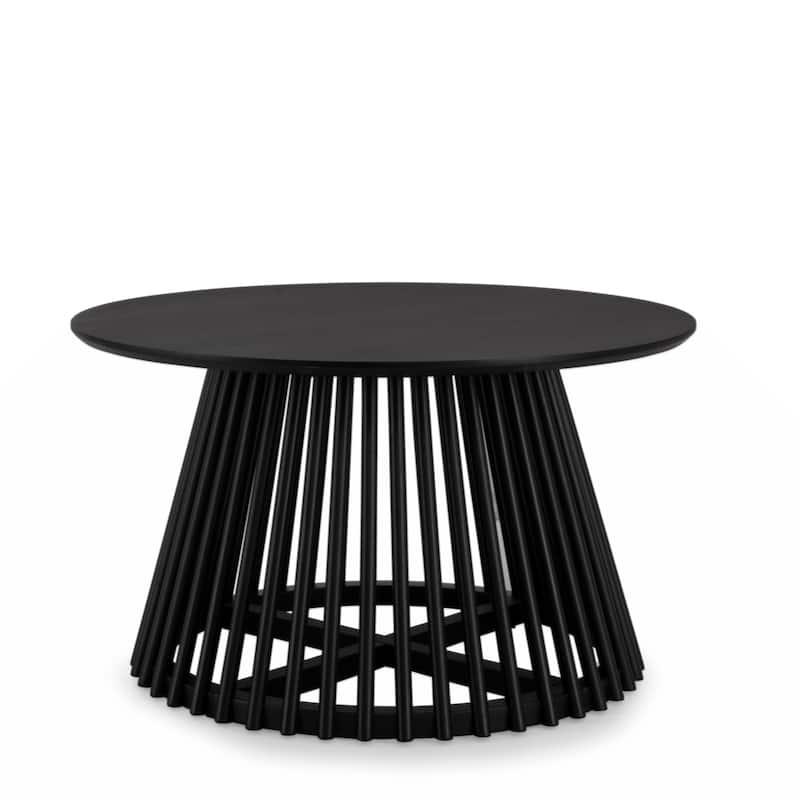 Modern minimalist coffee table, solid wood coffee table suitable for both home and office.