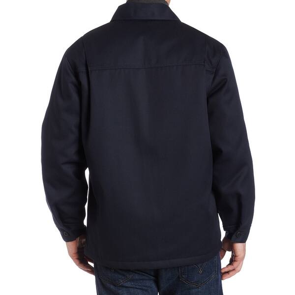 Dickies New Blue Mens Size Xl Insulated Twill Bi Swing Back Jacket