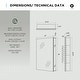 preview thumbnail 9 of 89, Bathroom Medicine Cabinet, Aluminum, Recessed/Surface Mount, Right/Left Hinged, Mirrored Interior