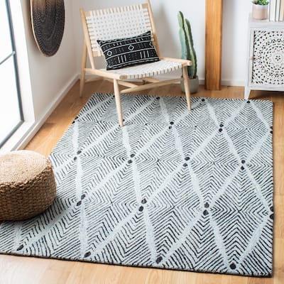 SAFAVIEH Handmade Micro-Loop Rodanthi Modern Wool Rug