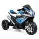 preview thumbnail 19 of 17, Gymax 12V Kids Ride on Motorcycle Licensed BMW 3 Wheels Electric Toy