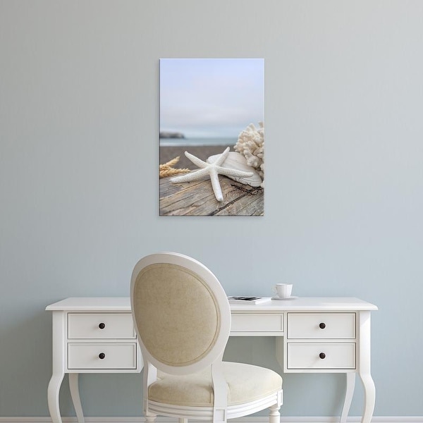Easy Art Prints Alan Blaustein's 'Crescent Beach Shells 14' Premium Canvas Art