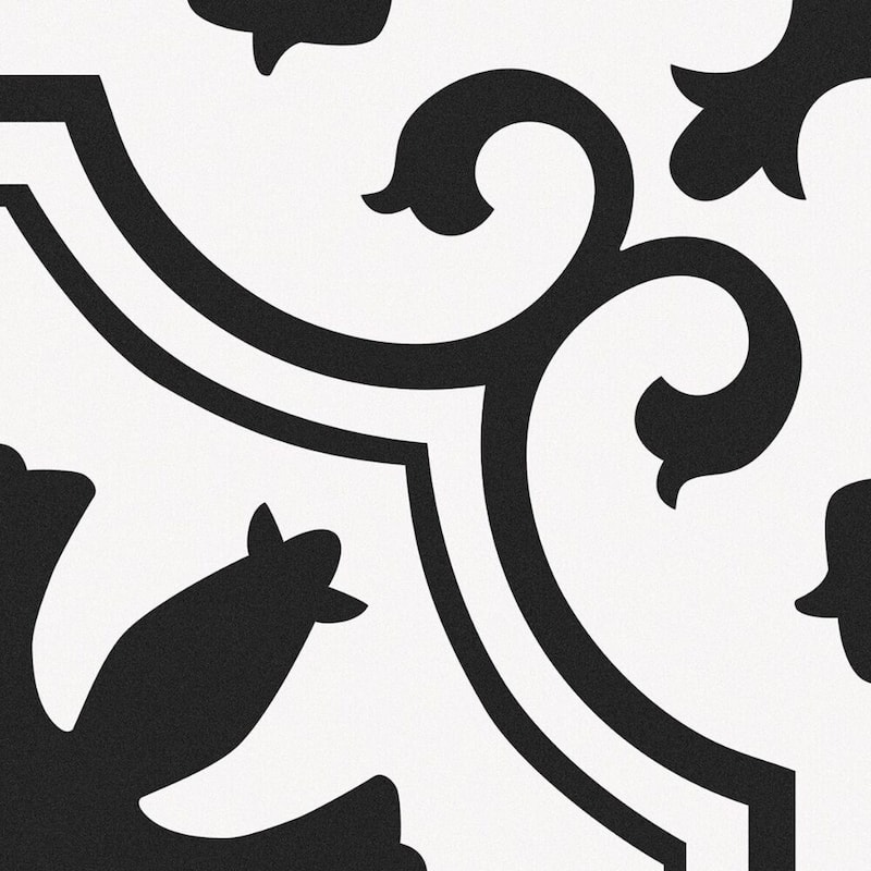 Venice 10x10 Matte Porcelain Encaustic Tile - Floor, Wall & Backsplash - Case of 16 (10.76 Sq. ft.) - Morning