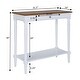 preview thumbnail 7 of 14, Convenience Concepts French Country 1 Drawer Hall Table with Shelf