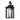 18"H Black Outdoor Wall Sconce