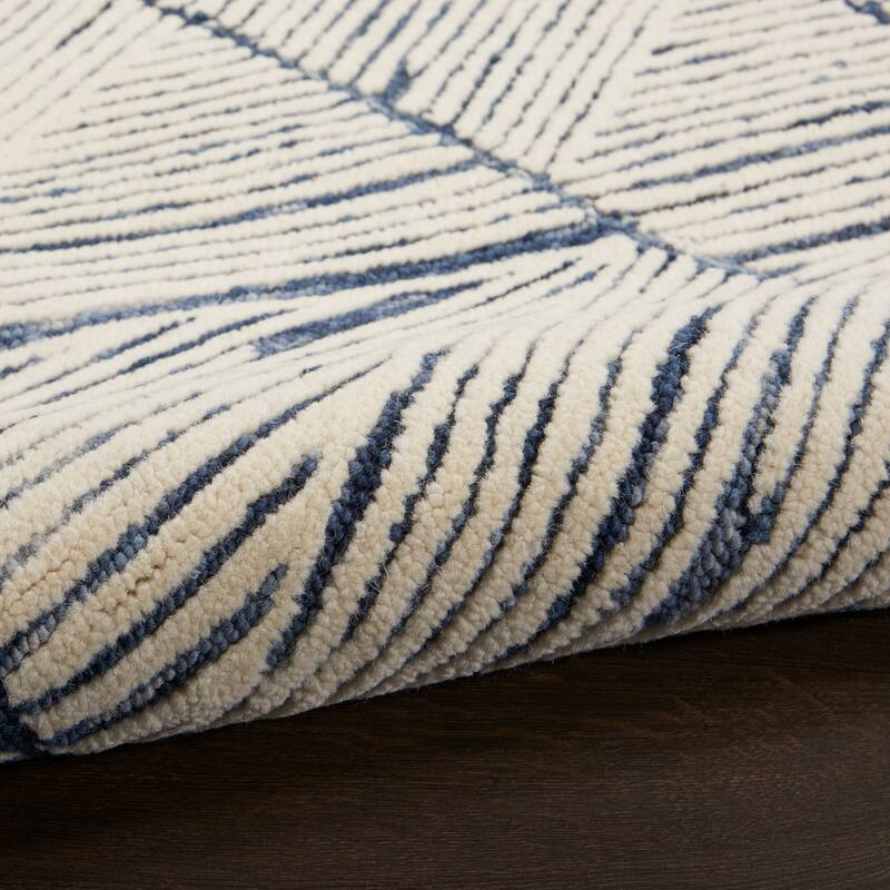 Nourison Vail Textured Rustic Farmhouse Area Rug