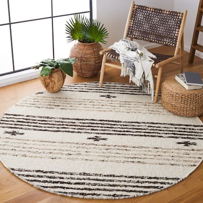SAFAVIEH Handmade Natura Zack Boho Tribal Wool Rug