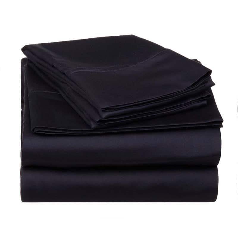 Superior Egyptian Cotton 530 TC Sheet Set Sateen Weave, Deep Pocket, Ultra‑Soft & Breathable Bedding