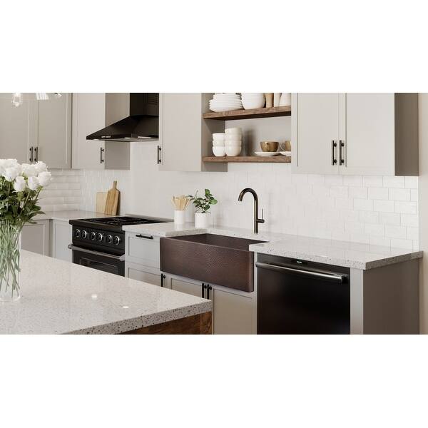 Heavy 12-GAUGE Luxury 30-Inch Copper Farmhouse Sink (48 LBS ...