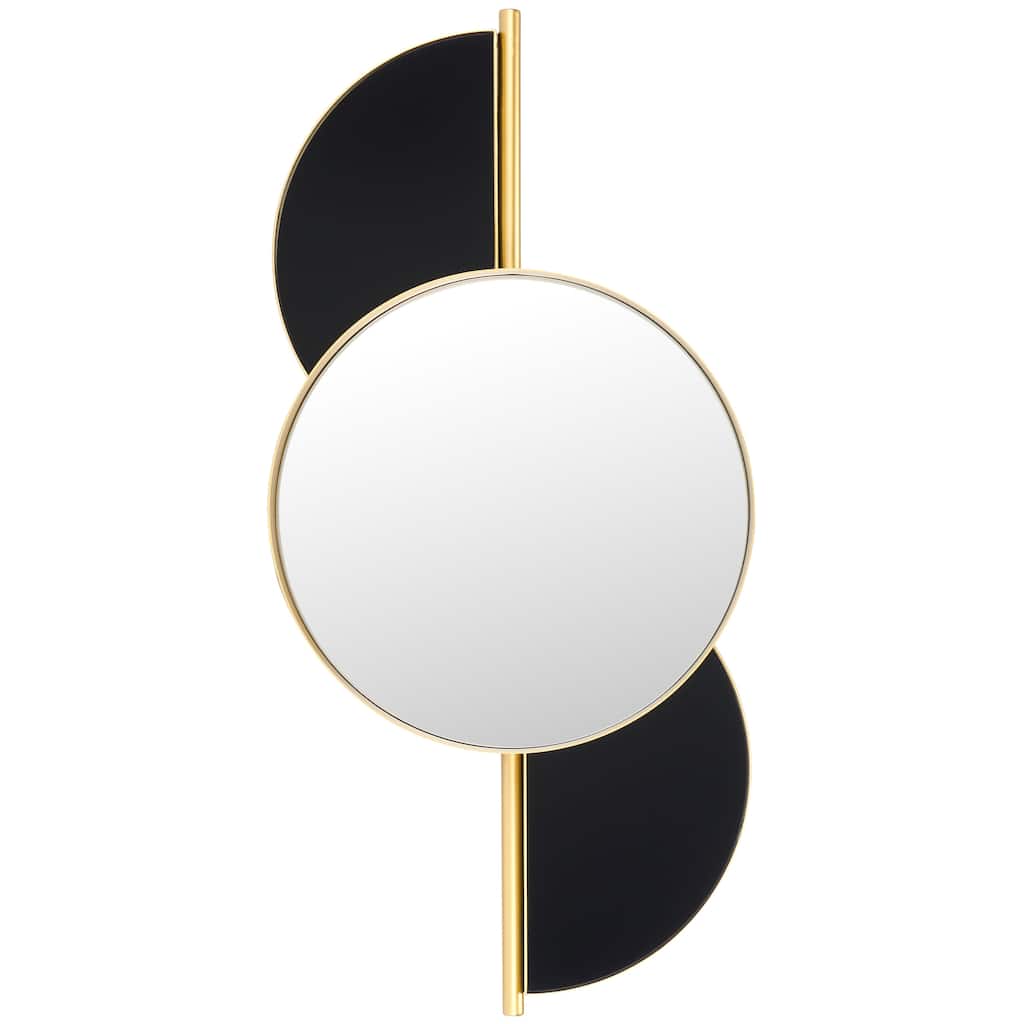 SAFAVIEH Nayeli Mid-Century Modern 17 x 35-inch Decorative Accent Mirror - 16.5 In. W x 3 In. D x 35 In. H
