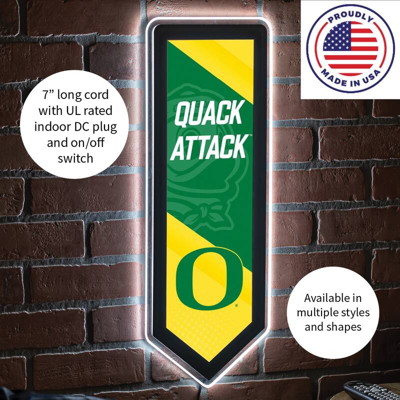 University of Oregon LED Lighted Sign