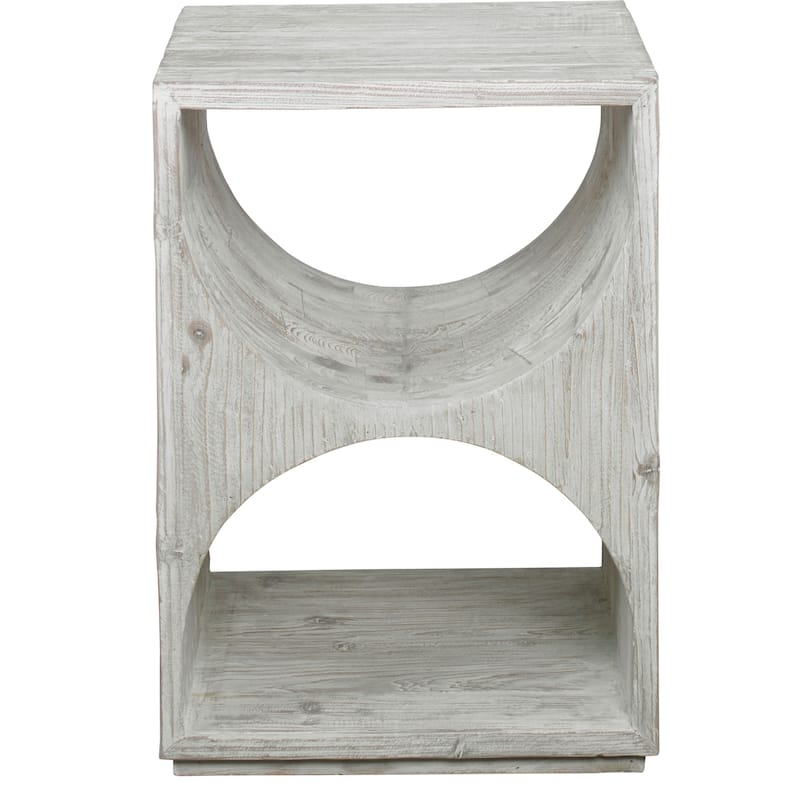 Uttermost Hans 18" Wide Scandinavian Modern Solid Fir Side Table