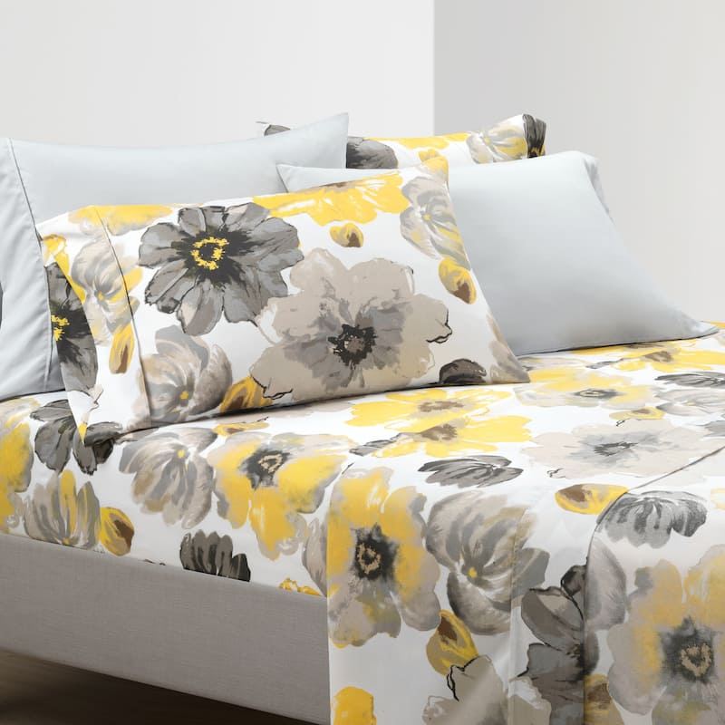 Lush Decor Leah Soft 6 Piece Sheet Set