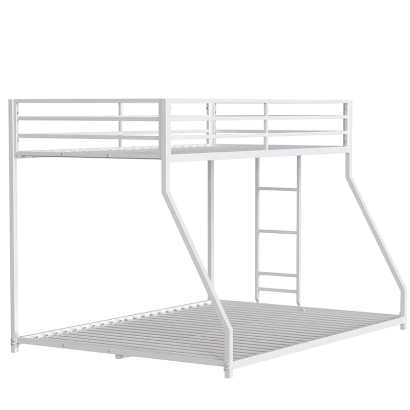 Sturdy Twin over Full Bunk Bed Metal for Kids and Adult,Low Profile