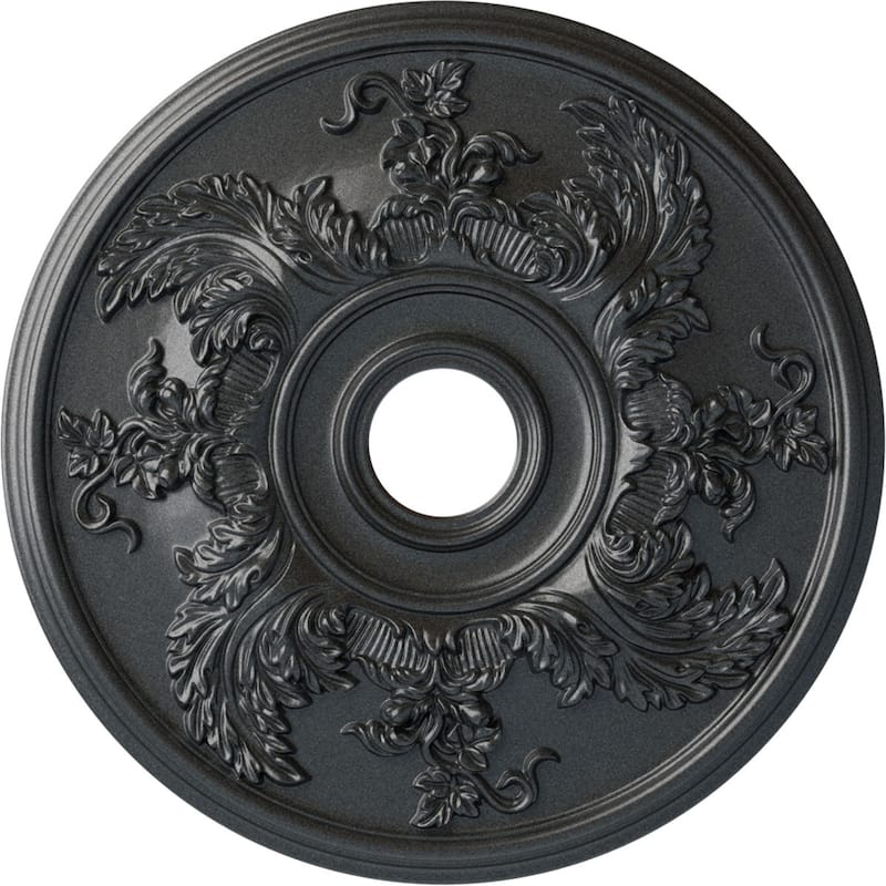 23 5/8"OD x 4 5/8"ID x 1 7/8"P Acanthus Twist Ceiling Medallion
