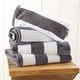 preview thumbnail 36 of 41, Linery & Co. Oversized Cotton Cabana Beach Towel, 4 Pack - 35" x 70"