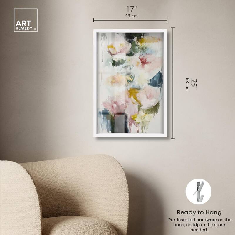 Dripping Colors I Shadowbox by Art Remedy