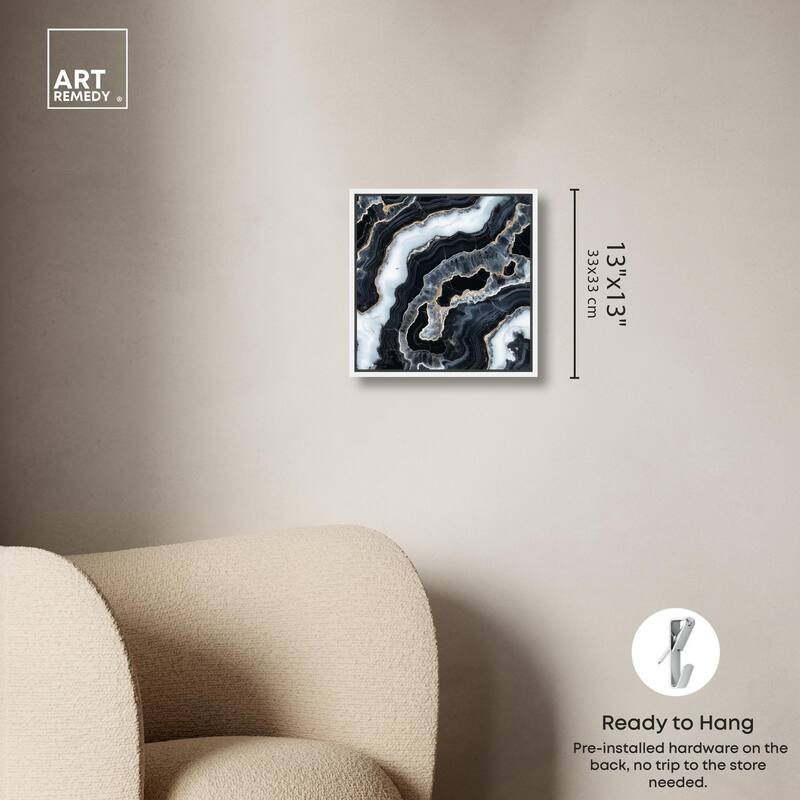 Aureate Ash Canvas by Art Remedy