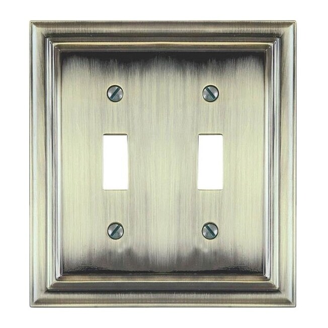 Outlet Plates Satin Nickel Amerelle 94dn Continental Cast Metal
