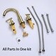 preview thumbnail 10 of 15, Widespread High-Arch Bathroom Faucet
