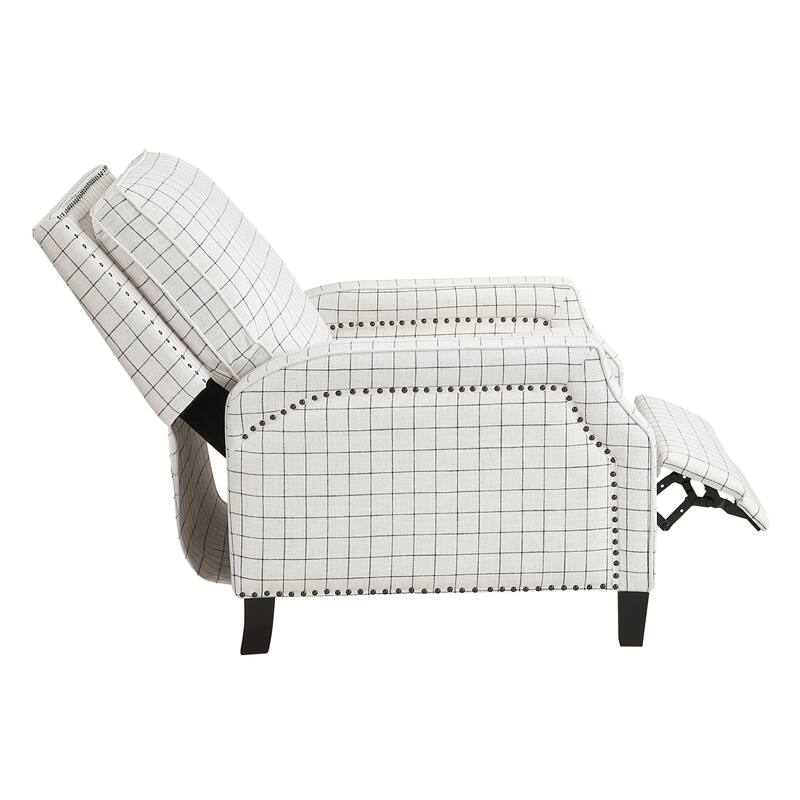 Beatrice 30" Textured Push back Recliner - Self-Reclining Motion