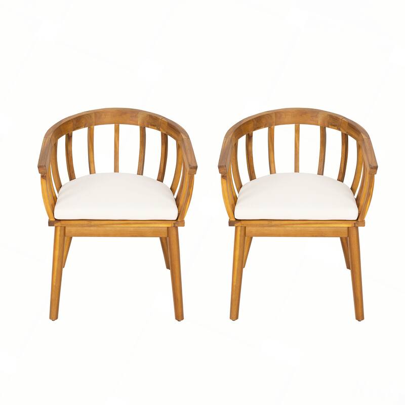 Outdoor Dining Arm Chair Set of 2