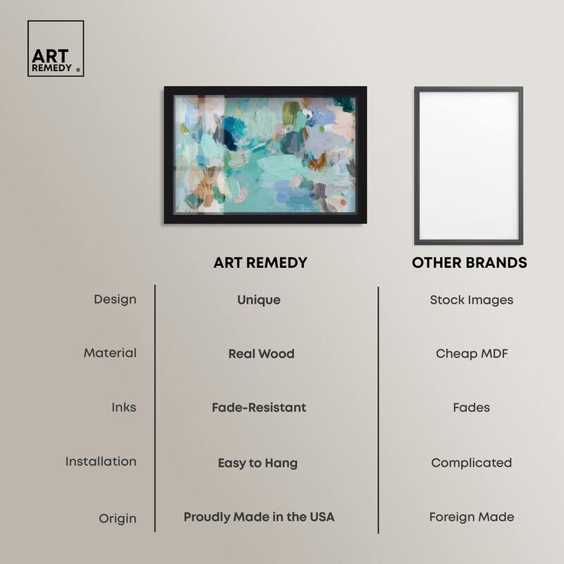 Layers of Feeling II Shadowbox by Art Remedy
