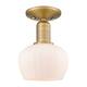 Option Brushed Brass / Matte White